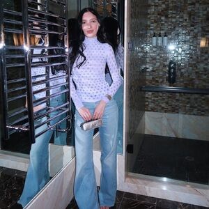 Maisie Wilen Perforated Top
